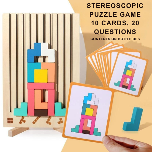 Wooden Stacking Puzzle
