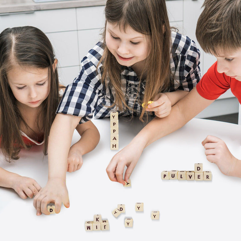 Alphabet double game - learn to form words!