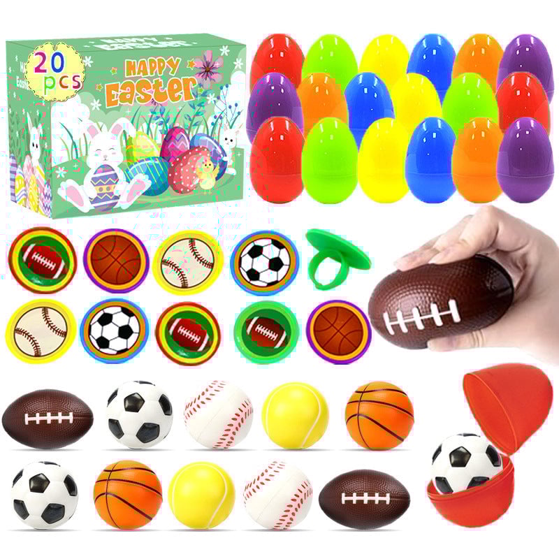 Pre-filled toy Easter eggs