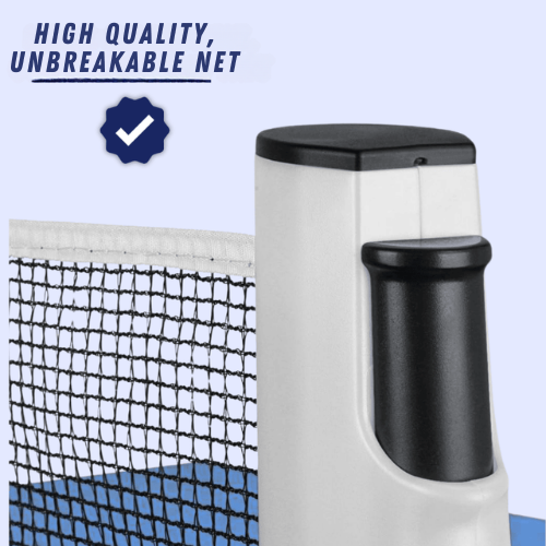 Portable ping pong set