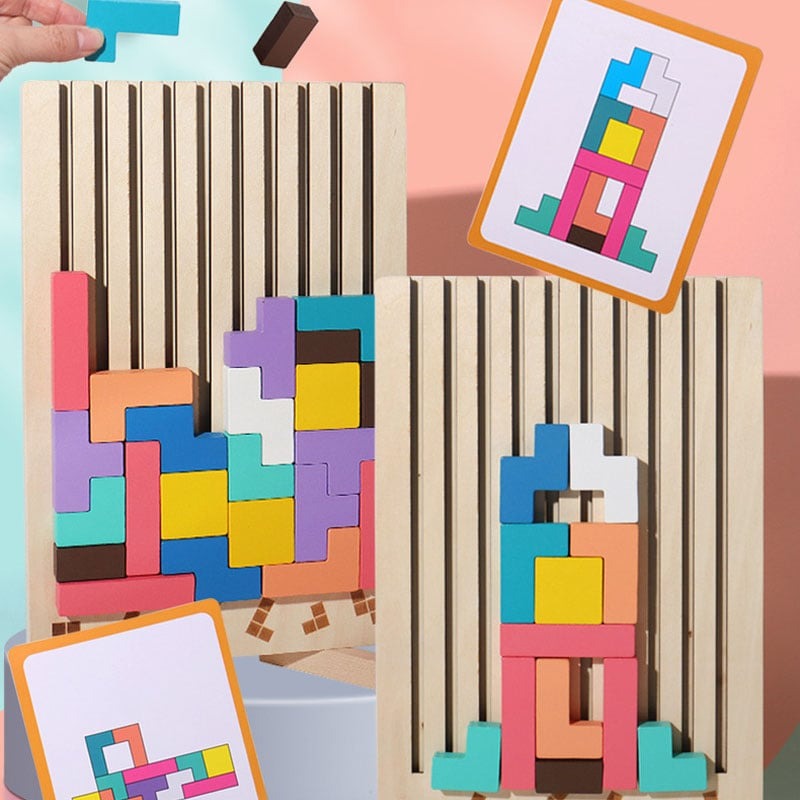 Wooden Stacking Puzzle
