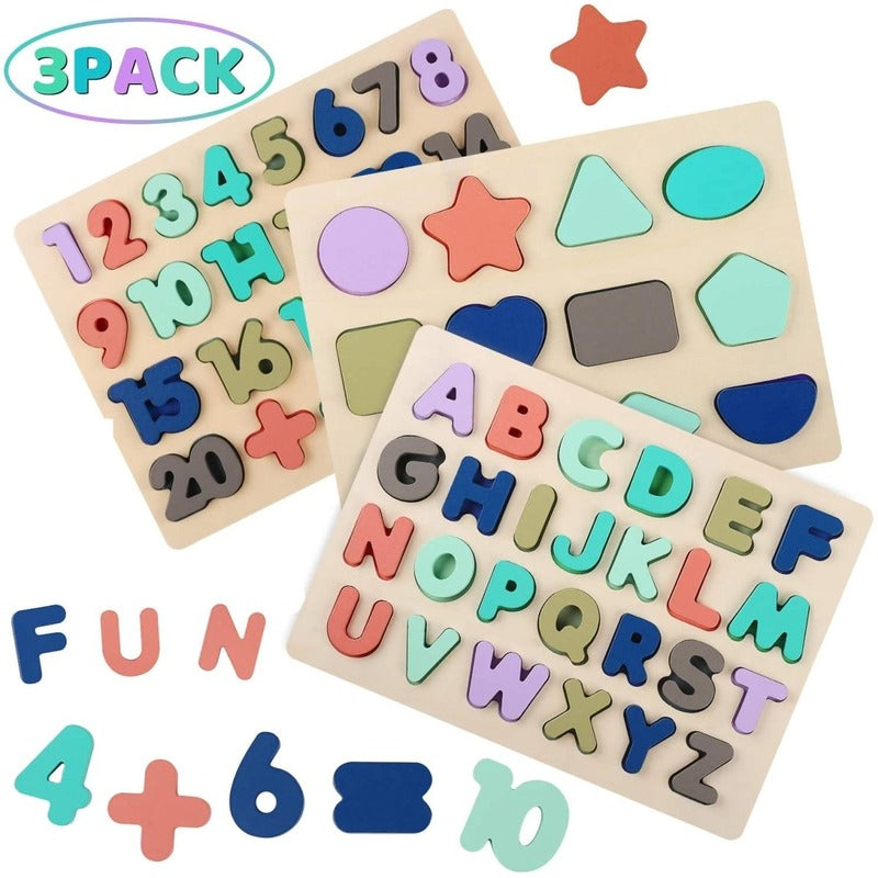 Montessori educational puzzle