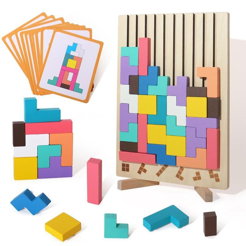 Wooden Stacking Puzzle