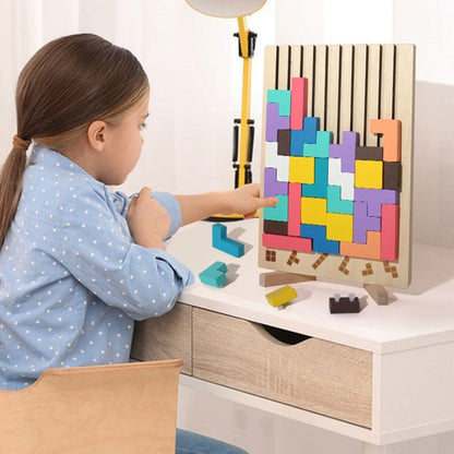 Wooden Stacking Puzzle