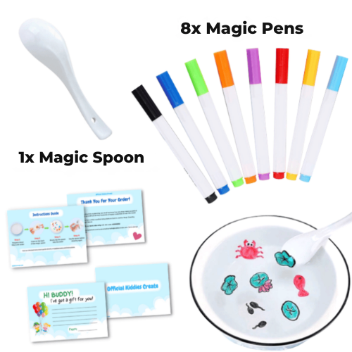 Magical coloring pens