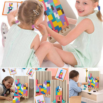Wooden Stacking Puzzle
