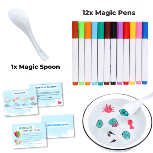 Magical coloring pens