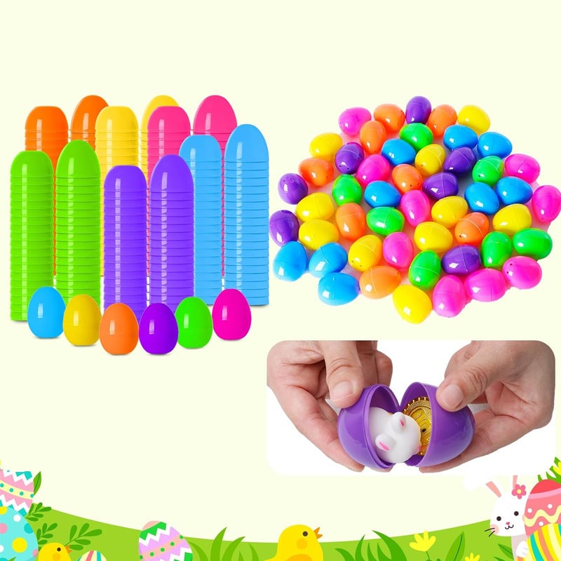 Pre-filled toy Easter eggs