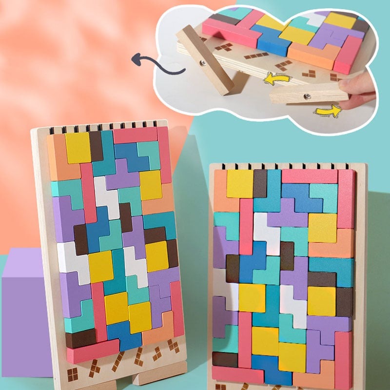 Wooden Stacking Puzzle