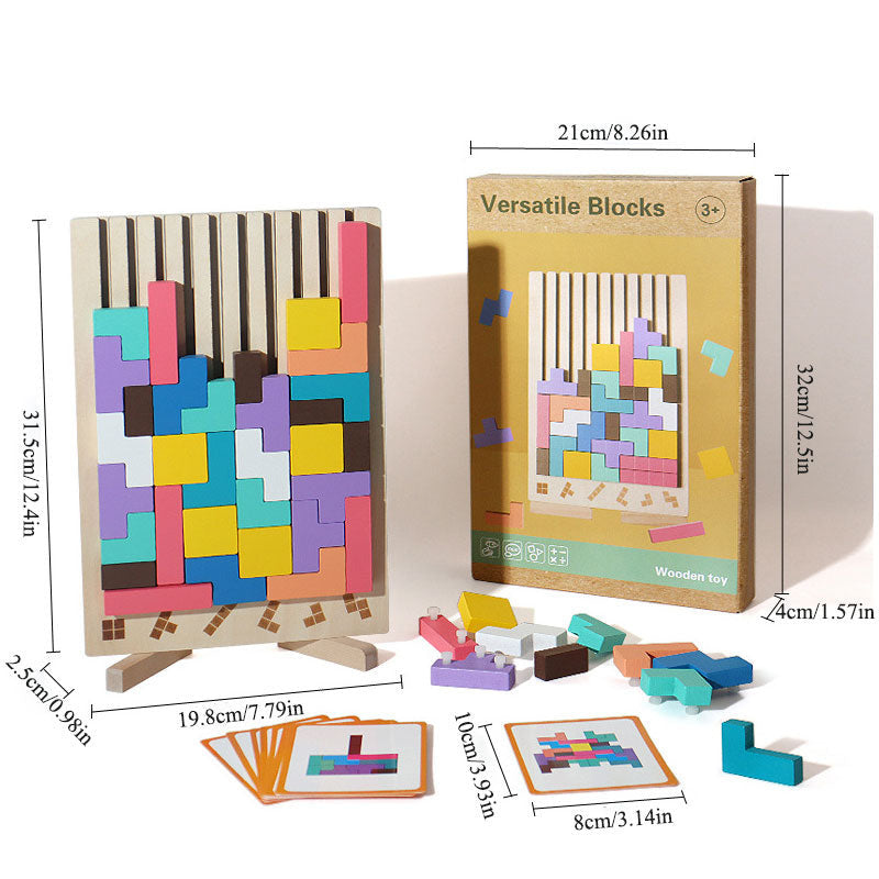 Wooden Stacking Puzzle