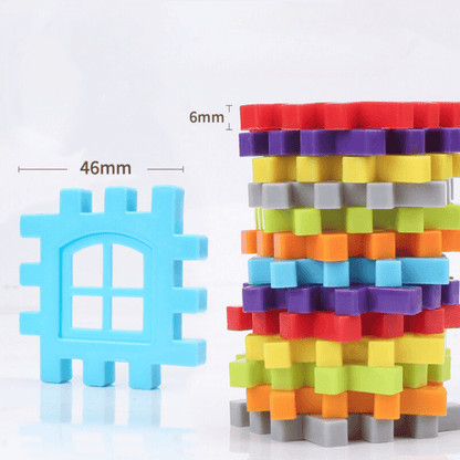 Montessori Window Building Blocks for Children