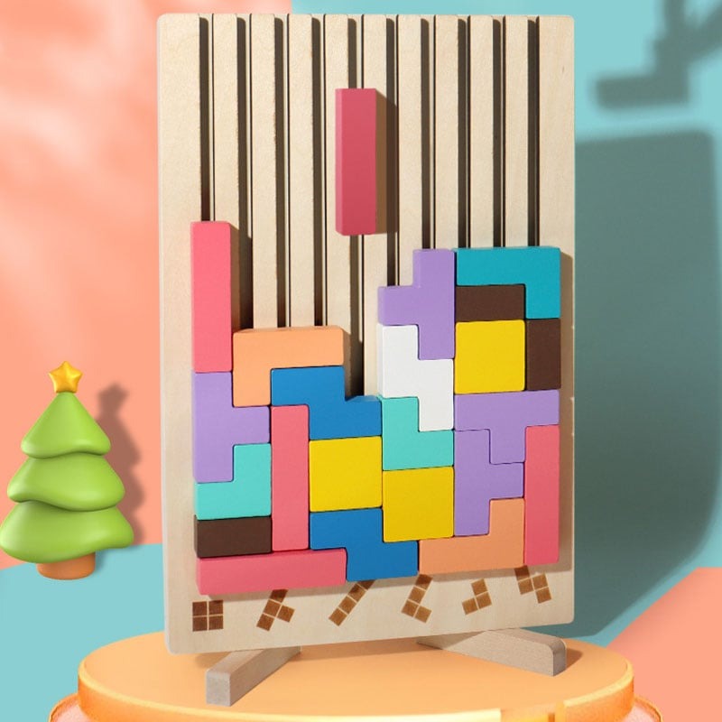Wooden Stacking Puzzle