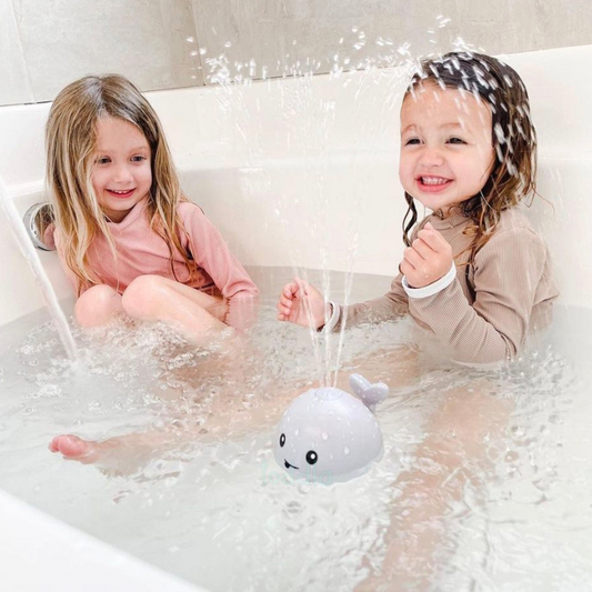 Whale bath toy