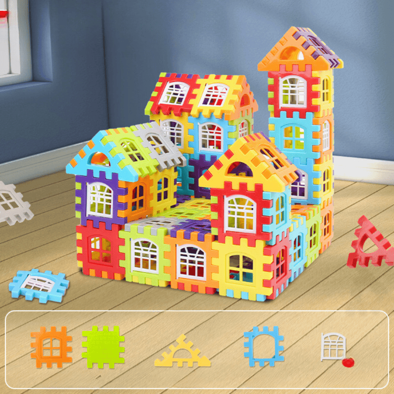 Montessori Window Building Blocks for Children
