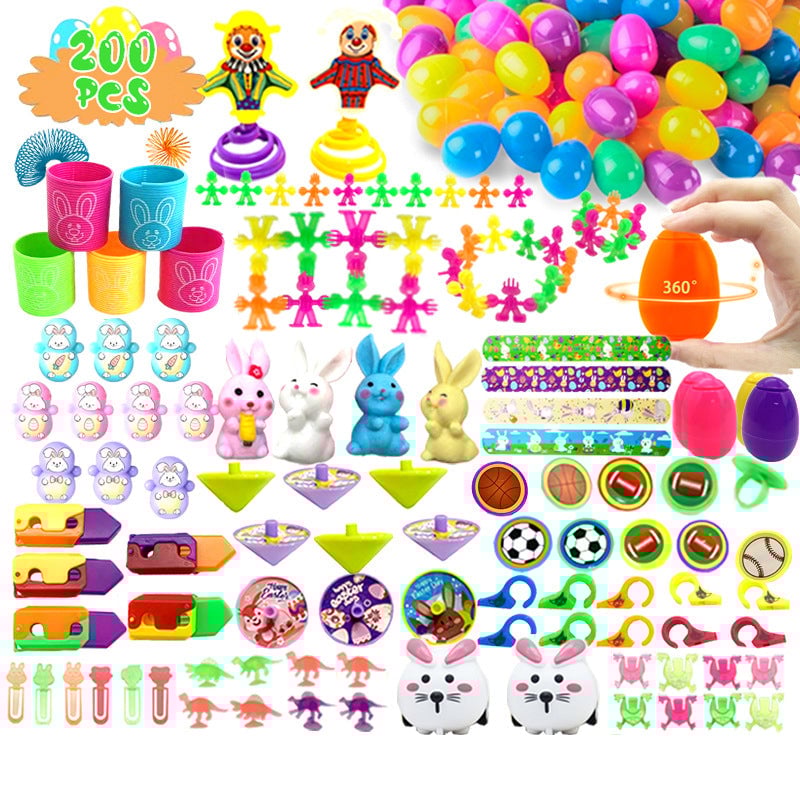 Pre-filled toy Easter eggs