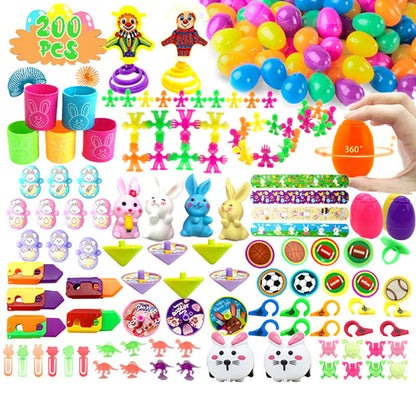Pre-filled toy Easter eggs