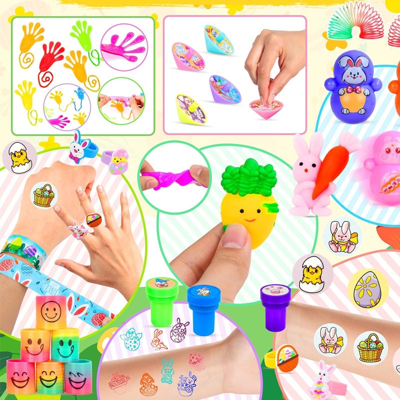 Pre-filled toy Easter eggs