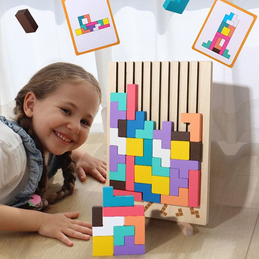 Wooden Stacking Puzzle