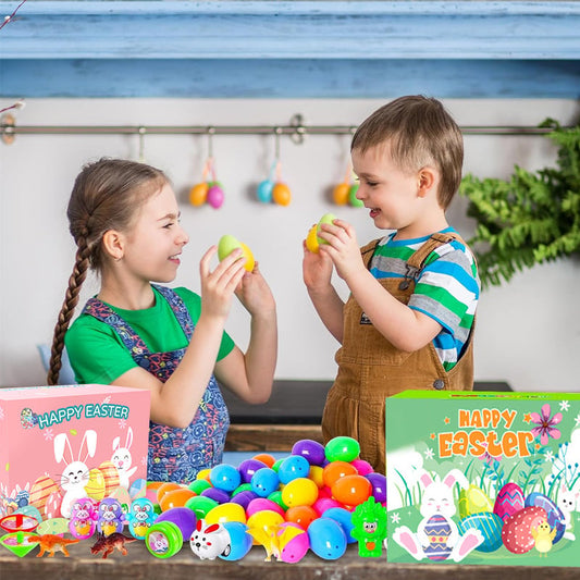 Pre-filled toy Easter eggs