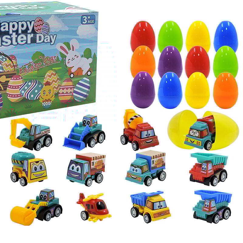 Pre-filled toy Easter eggs