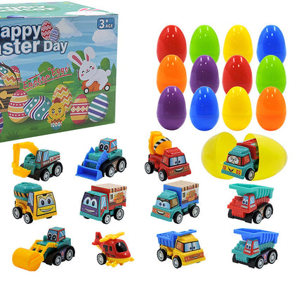 Pre-filled toy Easter eggs