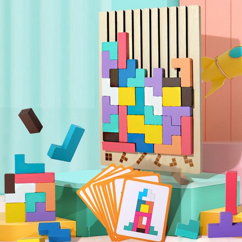 Wooden Stacking Puzzle
