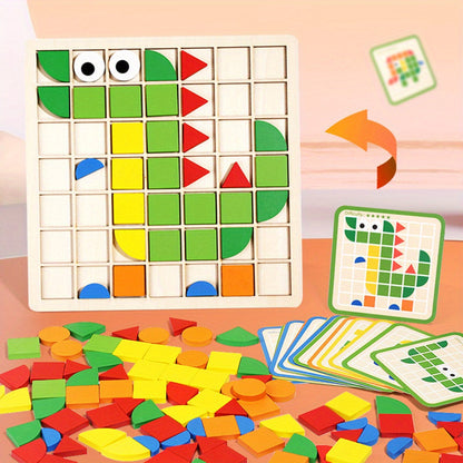 Mosaic puzzle - playing to develop