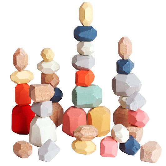 Montessori - balanced stacking stones