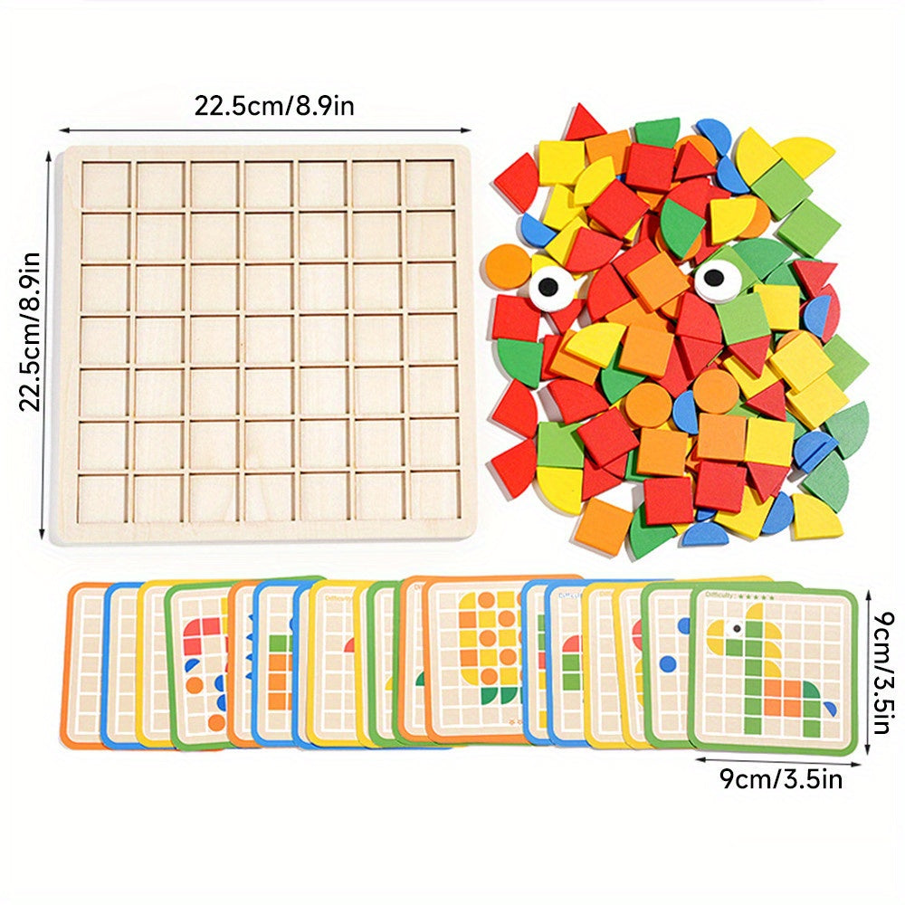 Mosaic puzzle - playing to develop