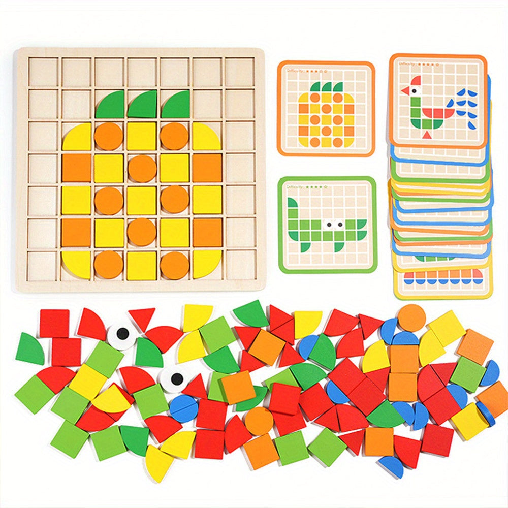 Mosaic puzzle - playing to develop
