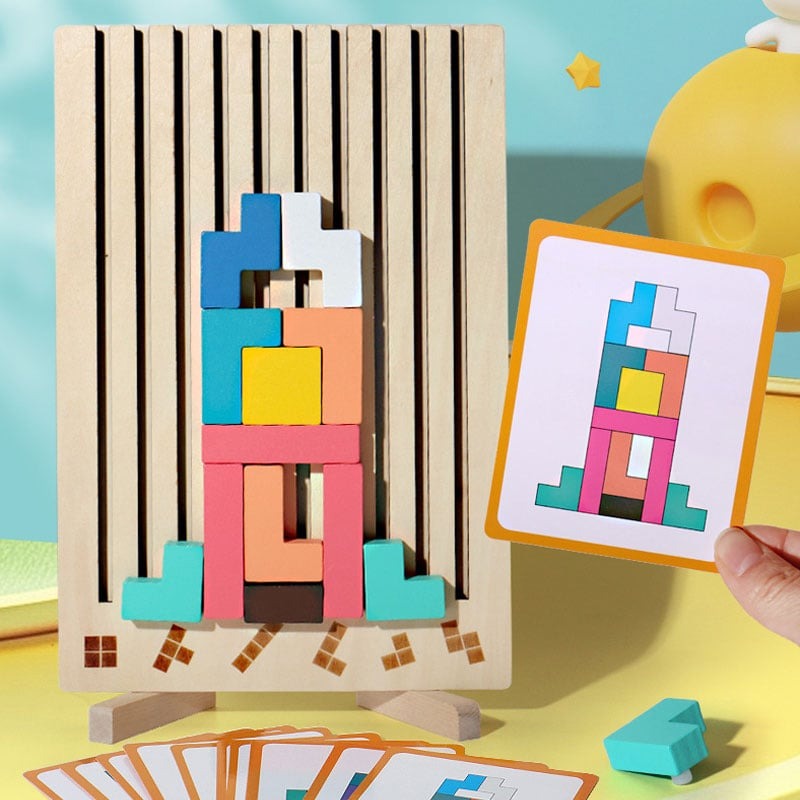 Wooden Stacking Puzzle