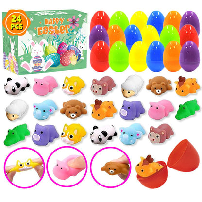 Pre-filled toy Easter eggs