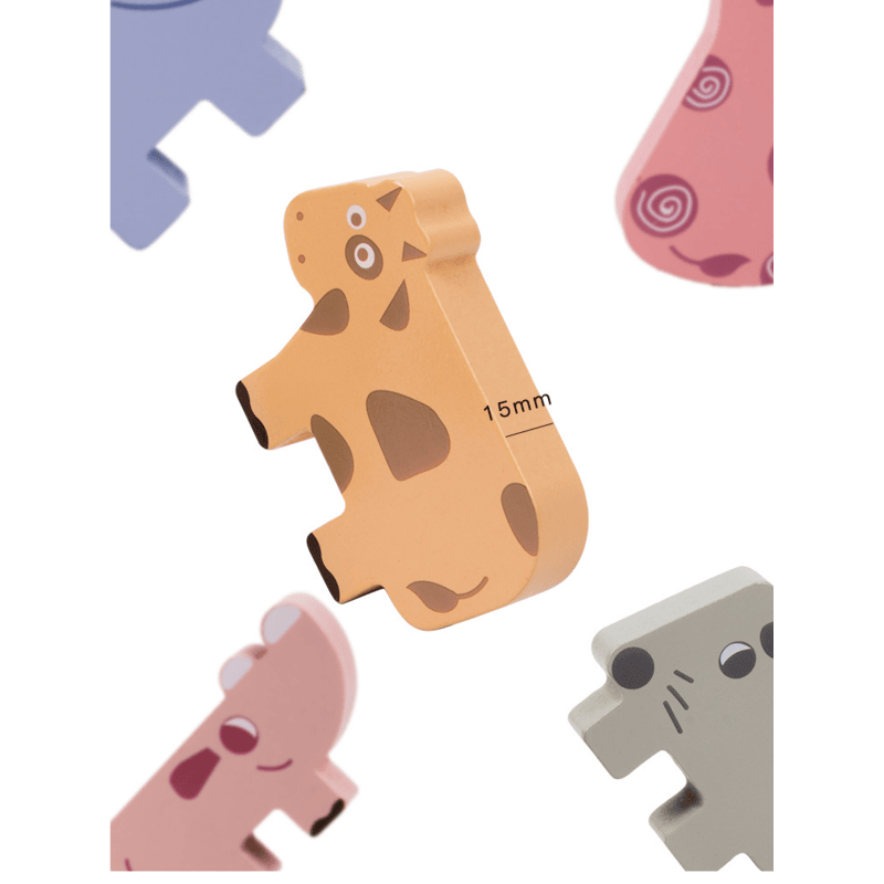 Animal stacking game - stimulate the senses